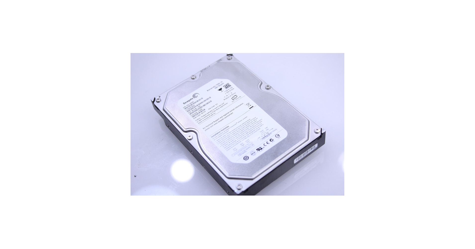 Seagate 3.5インチ HDD ST380815AS Amazon.com: Seagate 80 GB 3.5-Inch SATA 7200 8 MB Bulk/OEM